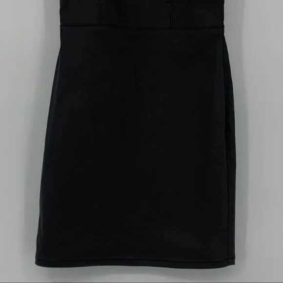 Topshop Joni vegan leather mini Dress 8399 - Picture 8 of 15
